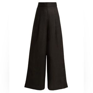 Dissh Aje Tate Linen Wide Leg Trousers